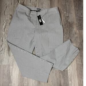 Jones New York Collection NWT Woman's 18 Pinstripe Stretch Trouser Pants
